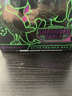 2024 Pokemon S&V Shrouded Fable Elite Trainer Box Pokemon Center ETB Sealed - Image 2