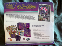 Pokemon TCG Scarlet & Violet Elite Trainer Box Miraidon SEALED (With small ding) 820650853418 - Image 3