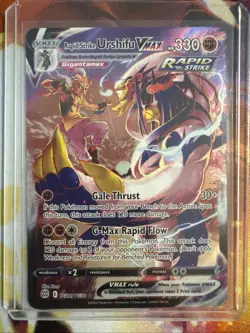 Rapid Strike Urshifu VMAX - TG21/TG30 Ultra Rare Brilliant Stars Pokemon TCG NM+ - Image 1