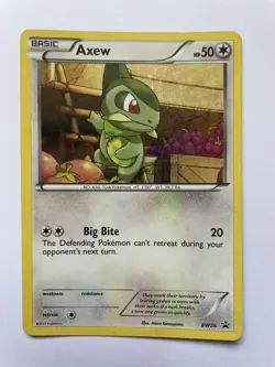 Axew BW26 LP Black Star Promo Black & White 2011 Pokemon TCG - Image 1
