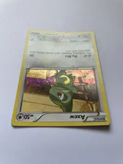 Axew BW26 LP Black Star Promo Black & White 2011 Pokemon TCG - Image 3