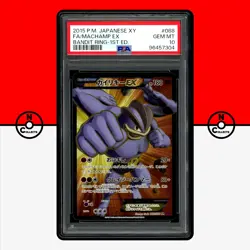 Pokemon PSA 10 Machamp EX 088/081 XY7 Bandit Ring Full Art Japanese - Image 1