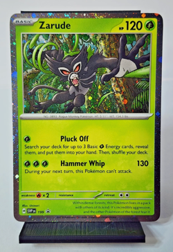 Zarude SVP199 Black Star Cosmos Holo Promo Destined Rivals Pokemon TCG - Image 1