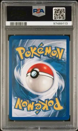 2003 Pokemon EX Dragon 72 Slugma Reverse PSA 7 NM - Image 2