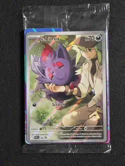 N's Zorua SVP 189 Promo - Pokemon TCG - Journey Together (Sealed with Dividers) - Image 1