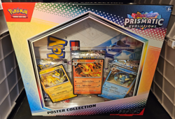 POKEMON - PRISMATIC EVOLUTIONS - Poster Collection Box SCARLET & VIOLET SEALED - Image 1