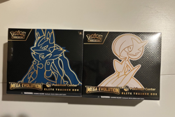 Pokemon Center Mega Evolution Gardevoir & Lucario Elite Trainer Box Set Of 2 - Image 1