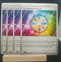 (4x) Luminous Energy 191/193 Paldea Evolved Scarlet Violet Pokemon All Mint - Image 1
