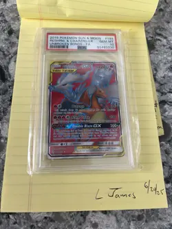 Pokemon Reshiram & Charizard GX Unbroken Bonds Full Art #194 PSA 10 Gem Mint - Image 1