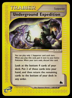 Pokemon Card - Underground Expedition Skyridge 140/144 Uncommon - Image 1