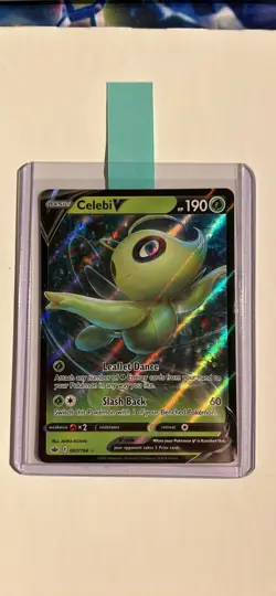 Celebi V - 007/198 - Pokemon Chilling Reign Sword & Shield Ultra Rare Card NM - Image 1