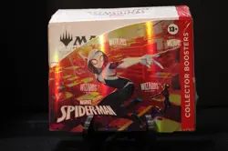 Magic the Gathering Spider-Man Collector Booster Box Factory Sealed + Promo Card - Image 1
