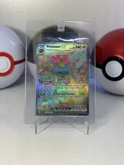 Pokemon TCG Venusaur EX Holo Card Scarlet & Violet 151 Series 198/165 - Image 1