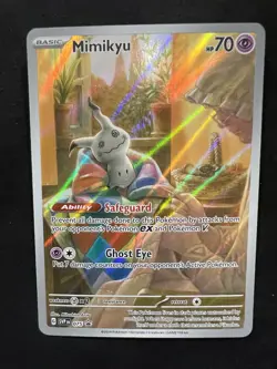 Pokemon TCG Mimikyu Scarlet & Violet Promo Card 075/Promo - Image 1