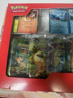 Pokemon Prismatic Evolutions Mini Tin 8-Pack Costco Exclusive Sealed *Loose Card - Image 2