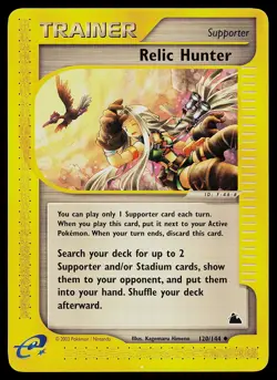 Pokemon Card - Relic Hunter Skyridge 120/144 Uncommon - Image 1