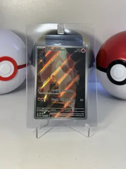 Pokemon TCG Charmander Holo Card Illustration Rare SV151 Card 168/165 - Image 1
