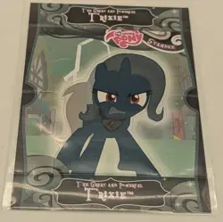 Trixie Standee S6 MLP Series 2 Trading Card Enterplay Hasbro 2013 Rare Unpunched - Image 1
