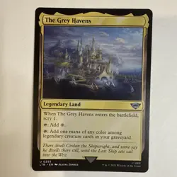 The Grey Havens #255 (NM) Lord of the Rings LTR Magic MTG - Image 1
