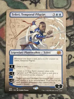 MTG Teferi, Temporal Pilgrim Showcase The Brothers' War 293 Regular Mythic - Image 1