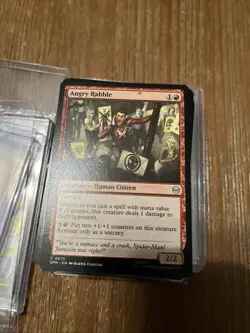 Angry Rabble 0075 Regular Common MTG 2025 Marvel's Spider-Man (SPM) - Image 1