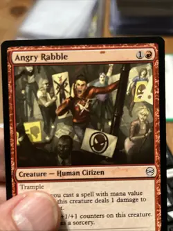 Angry Rabble 0075 Regular Common MTG 2025 Marvel's Spider-Man (SPM) - Image 2