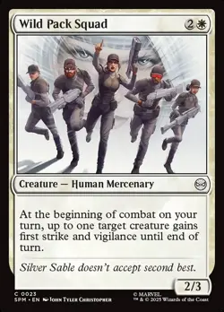 MTG Spider-Man C Wild Pack Squad #0023 PLAYSET 4X X4 - Image 1