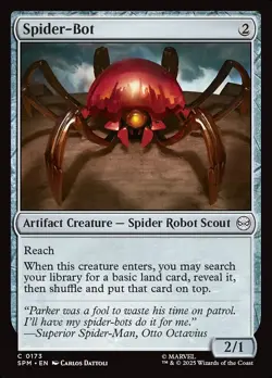 MTG Spider-Man C Spider-Bot #0173 PLAYSET 4X X4 - Image 1