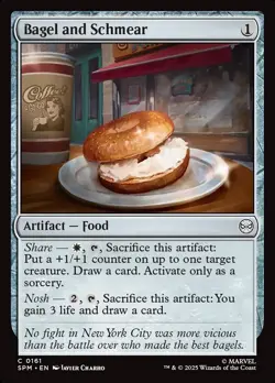 MTG Spider-Man C Bagel and Schmear #0161 PLAYSET 4X X4 - Image 1