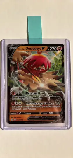 Hisuian Decidueye V SWSH238 Promo Pokemon 2022 NM Astral Radiance - Image 1