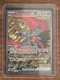 POKEMON Prismatic Evolutions ROARING MOON EX SIR Special Illustration 162/131 - Image 4
