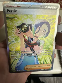 2024 Pokemon Perrin 220/167 Special Illustration Rare Twilight Masquerade SIR - Image 3