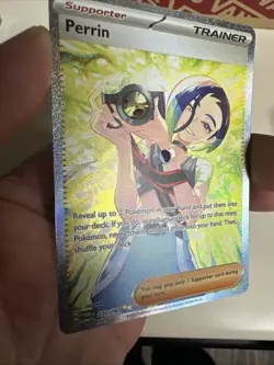 2024 Pokemon Perrin 220/167 Special Illustration Rare Twilight Masquerade SIR - Image 5