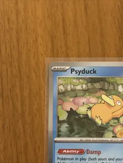 Psyduck 007 Black Star Promo Mega Evolution Pokemon TCG NM-Mint - Image 2