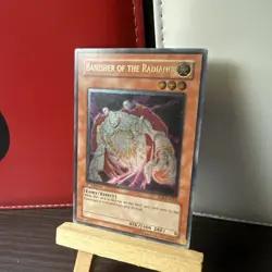 Yugioh Banisher of the Radiance EOJ-EN022 Ultimate Rare Unlimited Ed LP + BONUS - Image 1