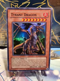 YuGiOh! Tyrant Dragon RP02-EN056 SR Retro Pack 2 (2020) MINT! 🔥🔥🔥 - Image 1
