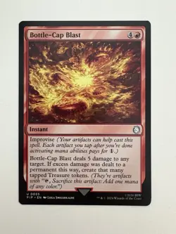 Bottle-Cap Blast MTG Magic the Gathering Card NM Near Mint PIP - Image 1