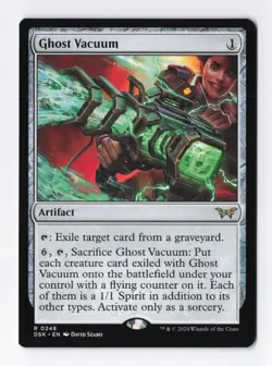 Ghost Vacuum Regular Rare Duskmourn Magic the Gathering Card NM - Image 1