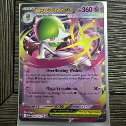 Mega Gardevoir ex 060/132 Mega Evolutions Double Rare Pokemon Card TCG - Image 1
