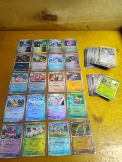 Pokemon Card Lot of 130 Master Ball Poke Ball Reverse Holo & Holo Pokemon Cards - Image 2
