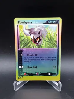 Poochyena 64/109 Reverse Holo 2003 EX Ruby and Sapphire Pokemon Card - Image 1