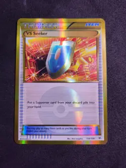 VS Seeker 110/108 - Secret Rare - Roaring Skies - Holo Pokemon Card - Image 4