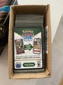 1000 TCG live code cards random pokemon - Image 1