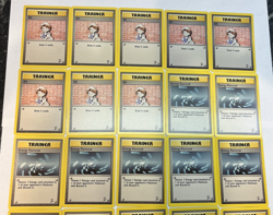 Pokemon Base Set 2 Trainer 30 Cards Lot 8x Bill, 10x Energy Removal, 12x Potion - Image 1