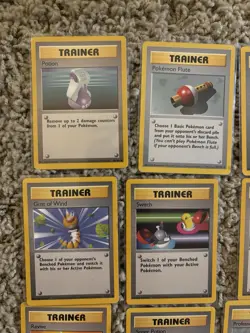 Vintage Pokemon Trainer Card Lot x23 - 1999-2001 Great Condition! - Image 3