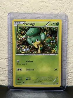 McDonald's 2012 Pokemon TCG Pansage Promo Card 2/12 Holo - Image 1