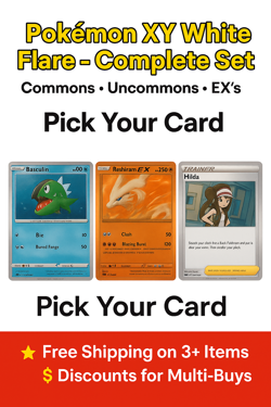 Pokemon Scarlet & Violet Singles - White Flare - Choose Your Card! - Image 1