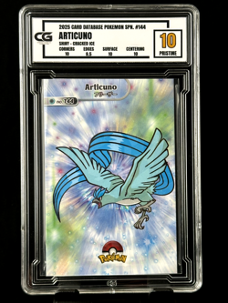 Shining Articuno CG Pristine 10 Card Database Pokemon Nintendo 2025 - Image 1