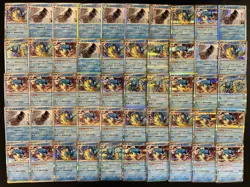 100 Gyarados R Holo Half Arts Lot Set Pokemon Japanese Cards W207 - Image 3