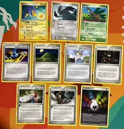[10x] Pokemon Card Lot: EX Series - Mid-Era (Uncommon/Rare) *Lightly Played* - Image 1